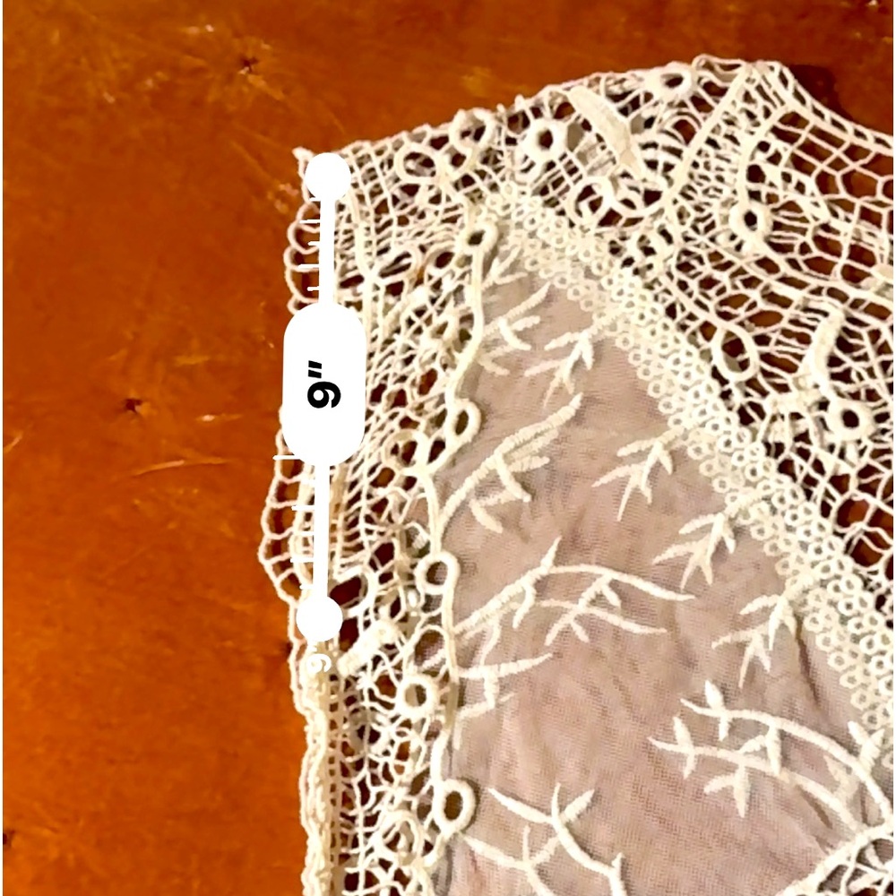 Ellison Crochet & Embroidered Top &/Or Cover Up, Womens *One Size* - Picture 7 of 11